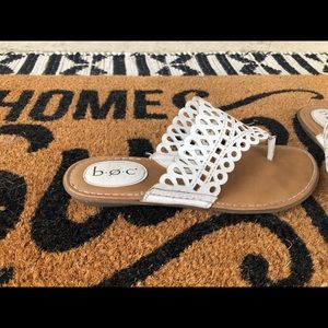 White B.O.C Sandals size 8